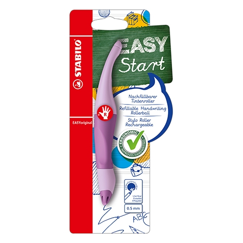 Ergonomický roller pre ľavákov - STABILO EASYoriginal Pastel - obláčikovo modrá