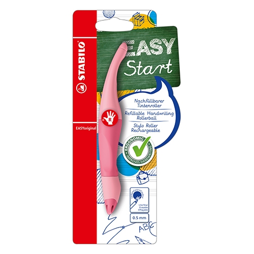 Ergonomický roller pre ľavákov - STABILO EASYoriginal Pastel - obláčikovo modrá