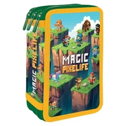 Peračník plný - 3 poschodový, 43 dielny JUNIOR S9 - Magic Pixelife