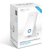 TP-LINK extender TL-WA850RE 2.4GHz, 300Mbps, integrovaná anténa, 802.11n, ethernetový most, WPS