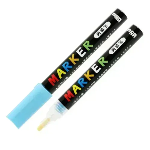 Popisovač M&G Acrylic Marker 2 mm akrylový, sada 12 ks