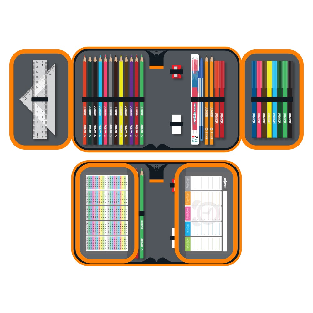 Peračník plný - 1 poschodový, 31 dielny JUNIOR S8 - Racing Team