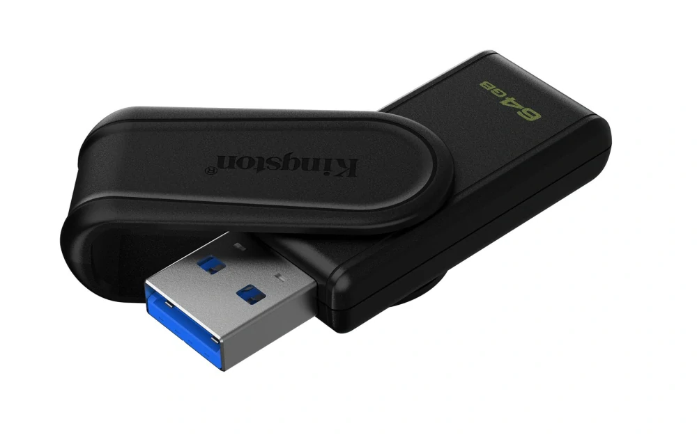 USB kľúč Kingston DataTraveler Exodia S/64GB/USB 3.2/USB-A/Čierny