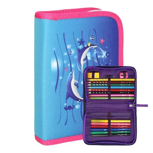 Školská taška - 5-dielny set, START Dolphins