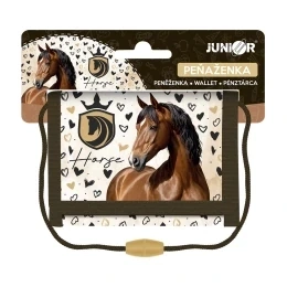 Detská textilná peňaženka JUNIOR S9 - Horse - kôň