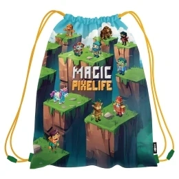 Vrecko na prezuvky s potlačou JUNIOR S9 - Magic Pixelife