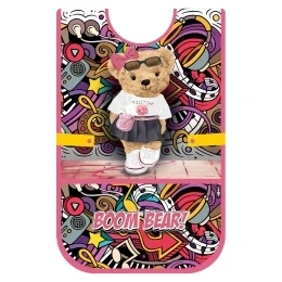 Zástera/Pončo na výtvarnú výchovu JUNIOR S9 - Boom Bear - medveď