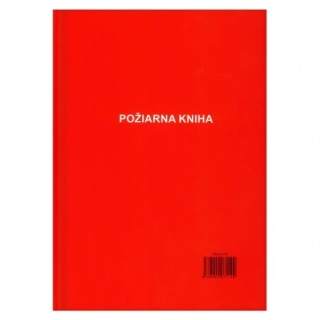 Požiarna kniha - 96 listov, tvrdá väzba 114