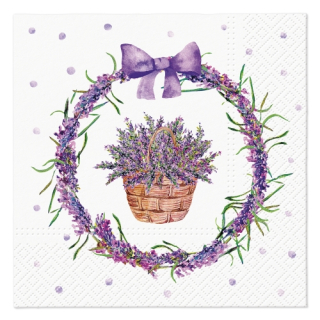 Obrúsky TaT 33x33cm Lavender Basket