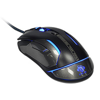 Myš drôtová USB, E-blue Auroza FPS, čierna, laserová, 8200DPI