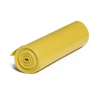 Vrecia na odpad 120 l žlté 70x110 cm /38mic/ Typ 60