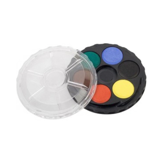 Farby vodové KOH-I-NOOR okrúhle, sada 6 ks