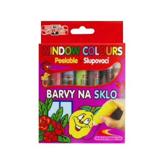 Farby na sklo KOH-I-NOOR 10,5 ml, sada 7 ks