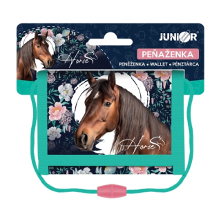 Detská textilná peňaženka JUNIOR S8 - Horse