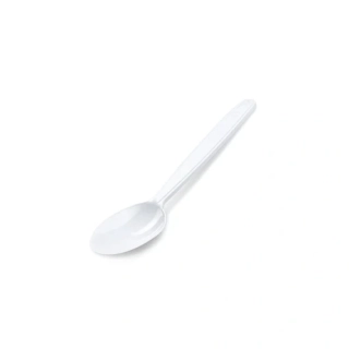 Kávová lyžička (PP) znovu použiteľná biela 13cm [50 ks]