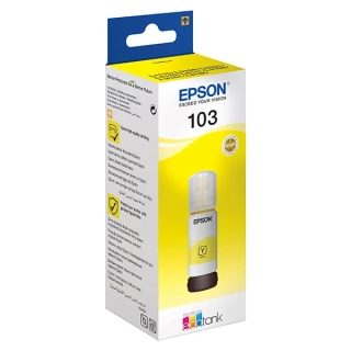 Epson originál ink C13T00S44A, 103, yellow, 65ml