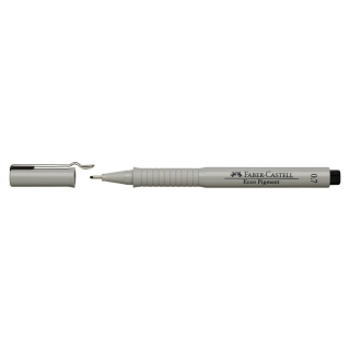Technické pero Faber-Castell Ecco Pigment 0,7 mm - čierne
