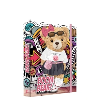 Box na zošity A4 Jumbo MAX S9 Boom Bear - medveď