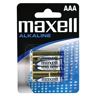 Batéria alkalická AAA 1,5V 4ks Maxell