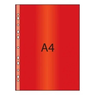 Euroobal, A4, A4 červený , 40 mic.