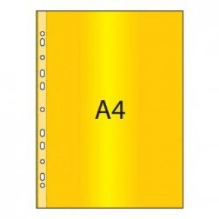 Euroobal, A4, A4 žltý, 40 mic.