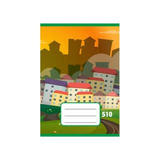 Zošit 510 A5 čistý 10 listov