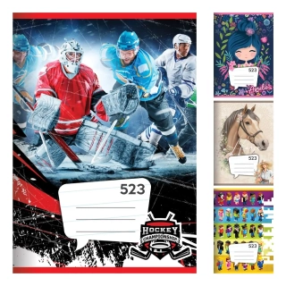 Zošit 523 A5 linajkový 20 listov